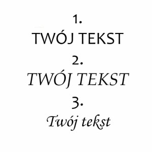 czcionki