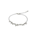  Bransoletka z Wiszącymi Labradorytami Silver