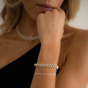 srebrna bransoletka