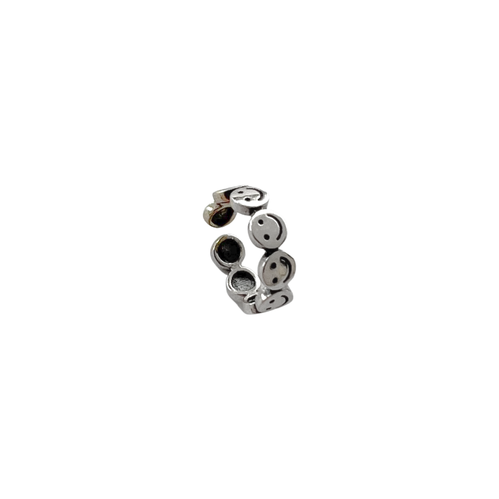 Nausznica Smile Silver