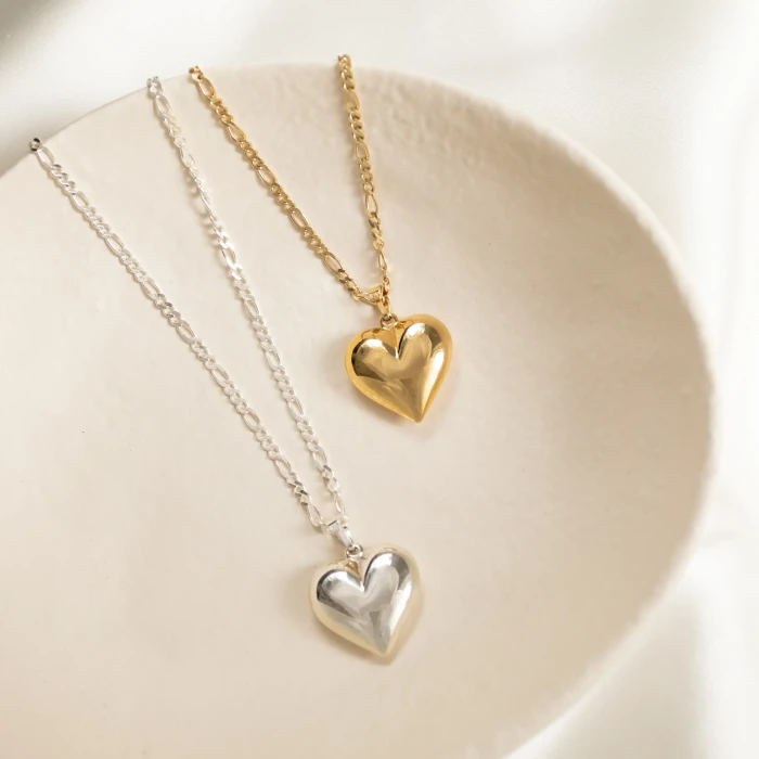 Naszyjnik Heart Silver