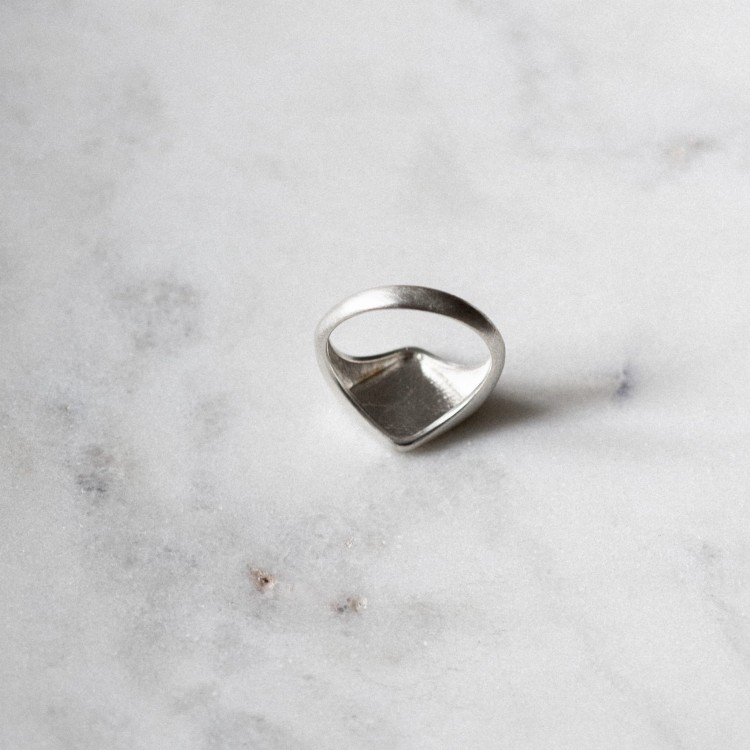 Sygnet Romb Basic Silver