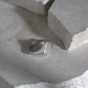 Sygnet Romb Basic Silver