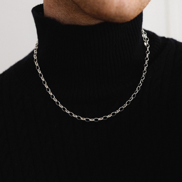 Łańcuszek Ankier Silver