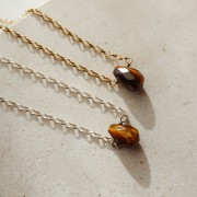 Naszyjnik z Tygrysim Okiem Silver