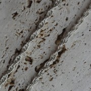 Łańcuszek z Potrójnym Splotem Silver