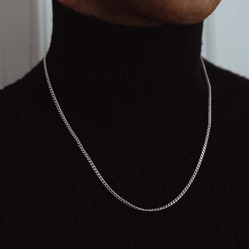 Łańcuszek Pancerka Silver