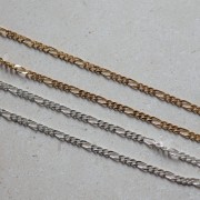 Łańcuszek Figaro Gold