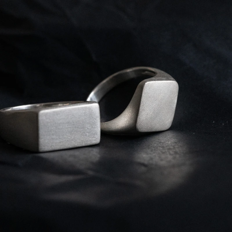 Sygnet Romb Basic Silver