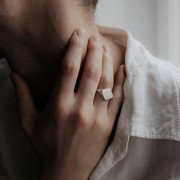 Sygnet Romb Basic Silver