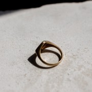 Sygnet Romb Basic Gold