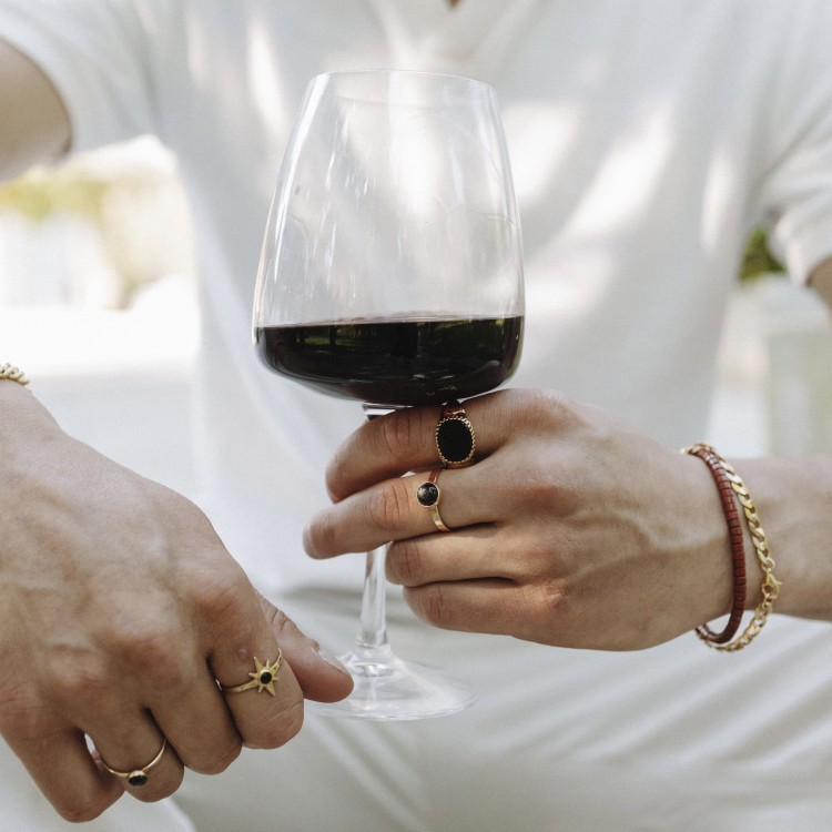 Bransoletka Oponka Jaspis Silver