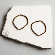 Bransoletka Oponka Tygrysie Oko Silver