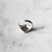 Sygnet Romb Basic Silver