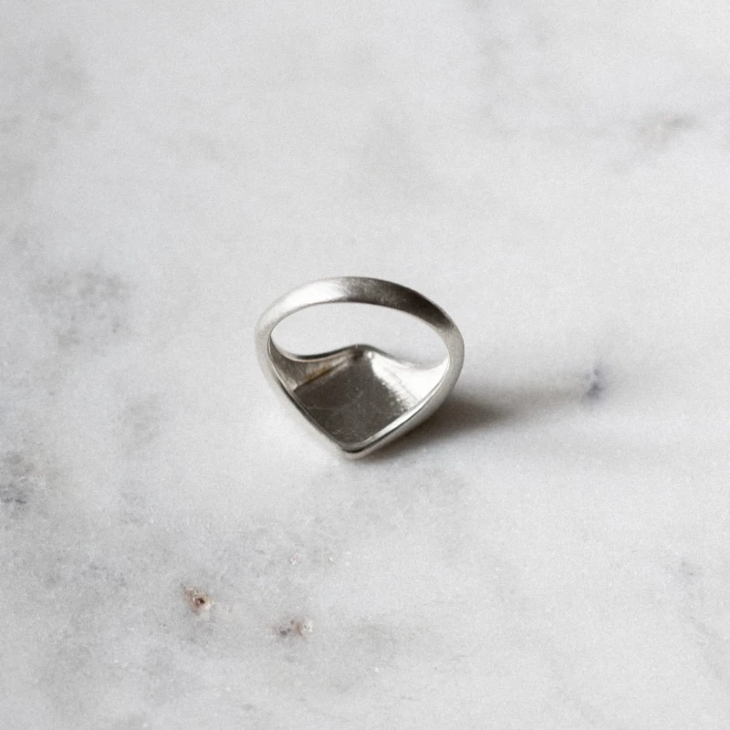 Sygnet Romb Basic Silver