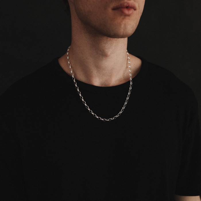 Łańcuszek Ankier Silver