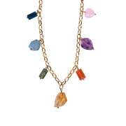 Naszyjnik na Czakry Gold