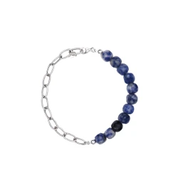 Bransoletka z Sodalitem Silver