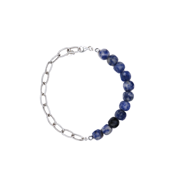 Bransoletka z Sodalitem Silver (id: 2855)