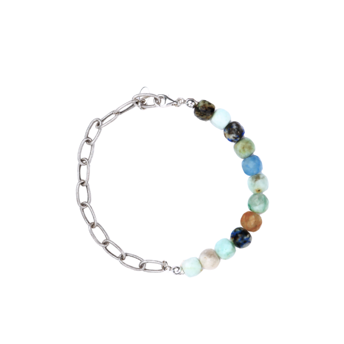 Bransoletka z Chryzykolą Silver (id: 2854)