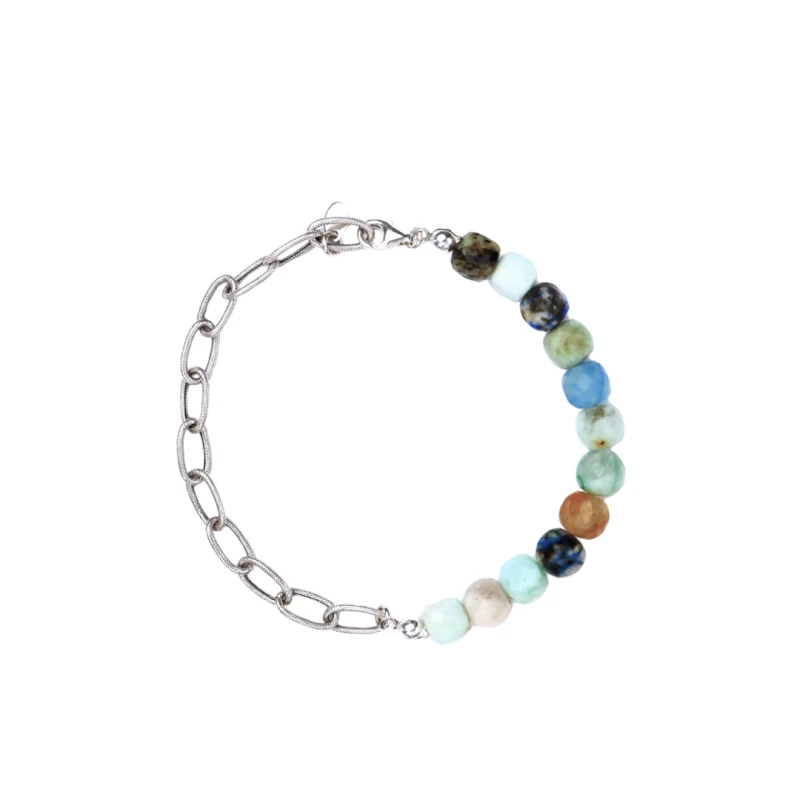 Bransoletka z Chryzykolą Silver (id: 2854)