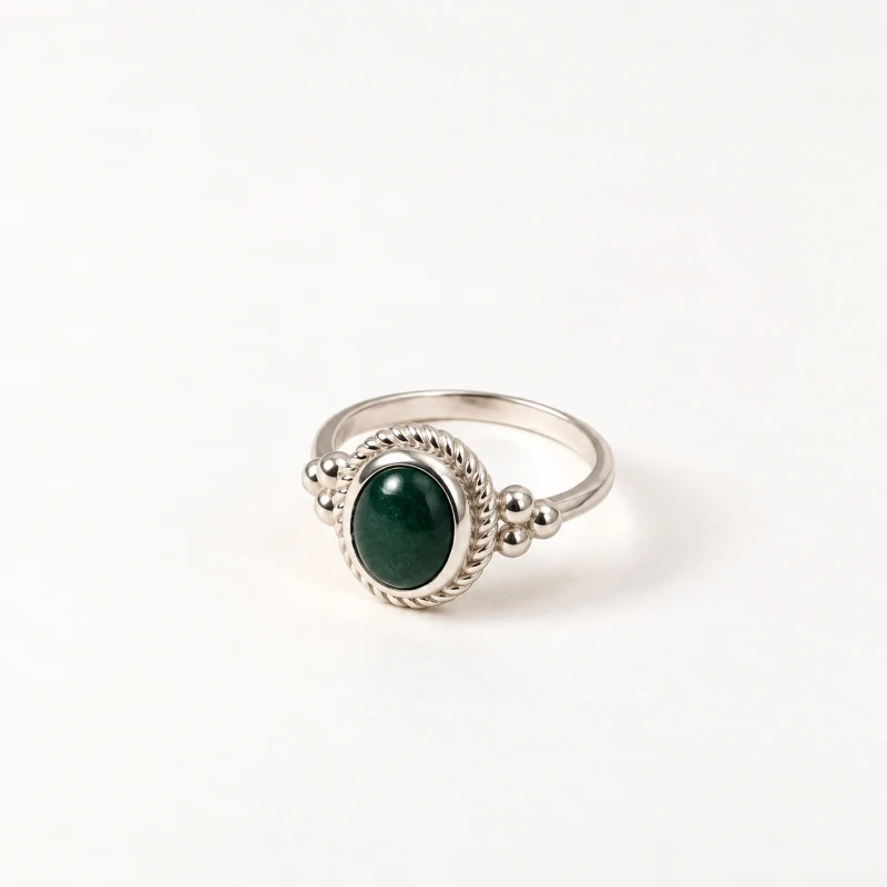 Pierścionek Royal z Awenturynem Silver (id: 2325)