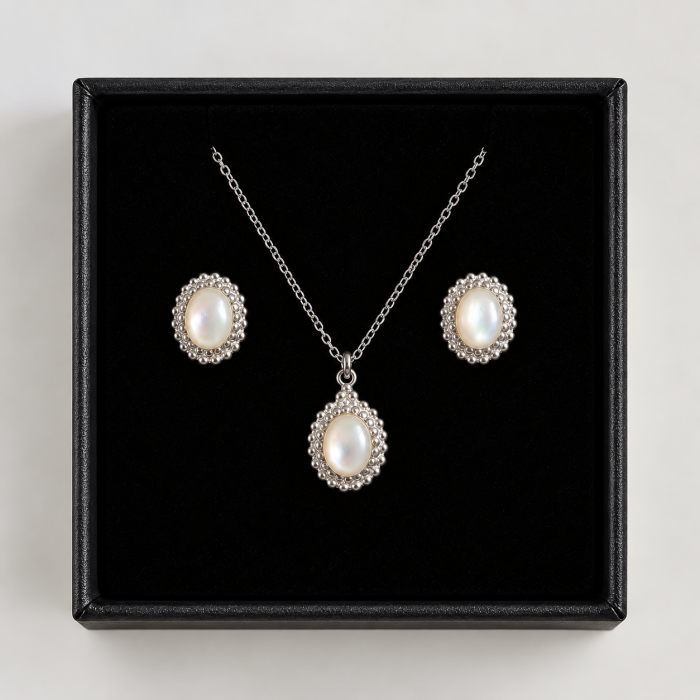 zestaw silver vintage masa perlowa.webp