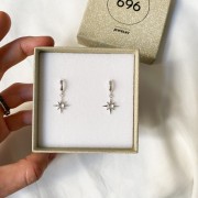 Kolczyki róża wiatrów