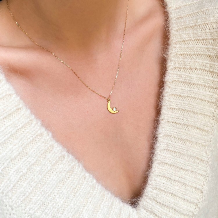 Naszyjnik z księżycem