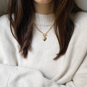 Serce na grubym łańcuchu