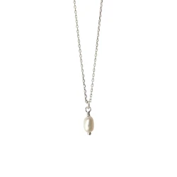 Naszyjnik z Mini Perłą Silver