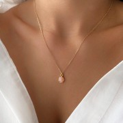 Naszyjnik Łezka z Opalem