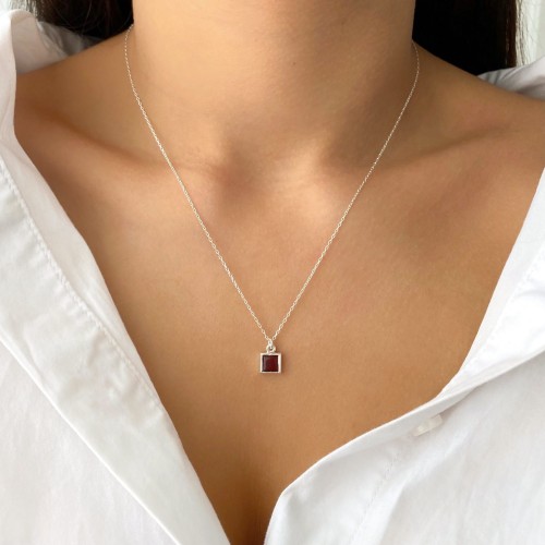 Naszyjnik z karneolem