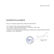 Złoty Pierścionek z Topazem Sky Blue i Brylantami