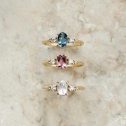 Pierścionki zaręczynowe z minerałami