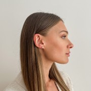 Złote Kolczyki z Kamieniem Księżycowym